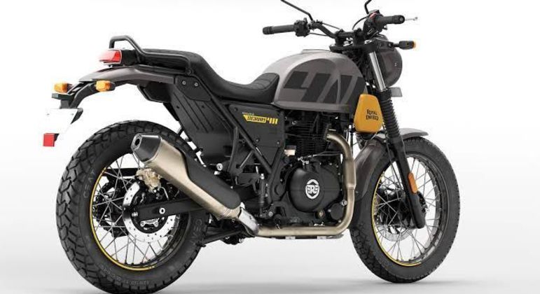 Mudanças deixam a Scram 411 mais baixa que a Himalayan para atender ao seu propósito