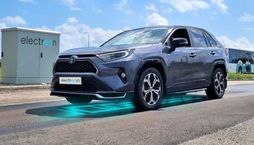 Detroit inaugura rua com recarga sem fio para elétricos (Electreon/Divulgação)