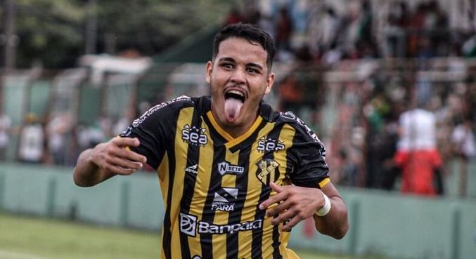 Ruan, atacante do Castanhal, do Pará, desperta interesse do Flamengo