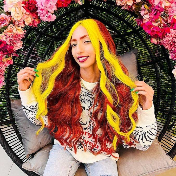 A influenciadora Ruivinha de Marte, cujo nome real é Anny Bergatin: mais de seis milhões de seguidores no Instagram.