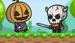 Corra pelas plataformas neste jogo temático de Halloween (Reprodução/Gênio Quiz - 22.11.2023)