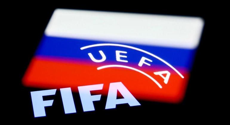 Rússia, penalizada pela Fifa e pela Uefa