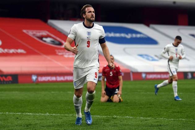 Rússia 2018 - Harry Kane - A Inglaterra terminou em quarto lugar, mas Kane fez história ao marcar seis gols, dois a mais que os franceses Kylian Mbappé e Antoine Griezmann.