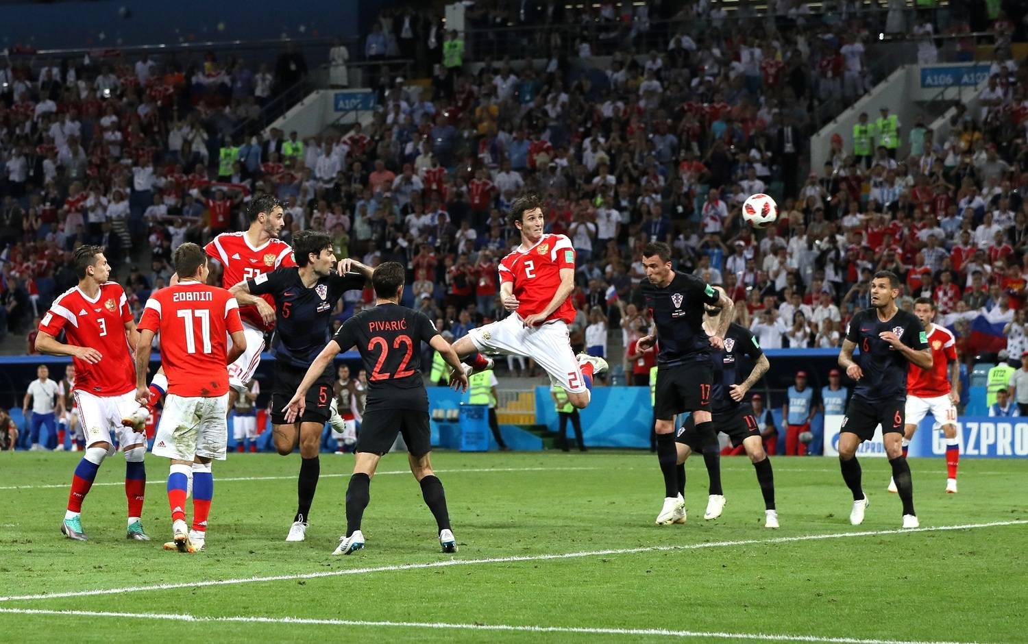 Rússia 2 x 2 Croácia (Pênaltis 3-4) Copa do Mundo 2018 
