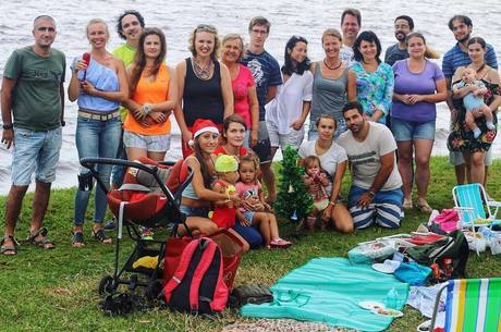 Famílias russas se reúnem com frequência em Florianópolis