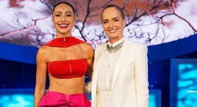 Sabrina Sato e Angélica no "Jornada Astral" do HBO Max