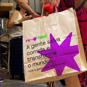Sacola da startup Refood