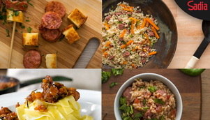 Veja como usar linguiça toscana Sadia para trazer mais sabor aos seus pratos e receitas (Reprodução/Sadia)