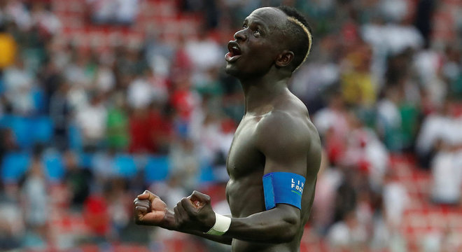 Sadio Mané foi o comandante da vitória de Senegal sobre a Polônia no Spartak