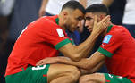 E o lindo sonho de Marrocos na Copa do Mundo acabou na semifinal, com a derrota de 2 a 0 para a França