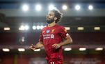 8º Mohamed Salah - Egípcio - 28 anos - Liverpool - 110 milhões de euros - R$ 697,4 milhões