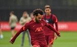7º MohammedSalah - 35 km/h Atacante egípcio, 29 anos - Liverpool