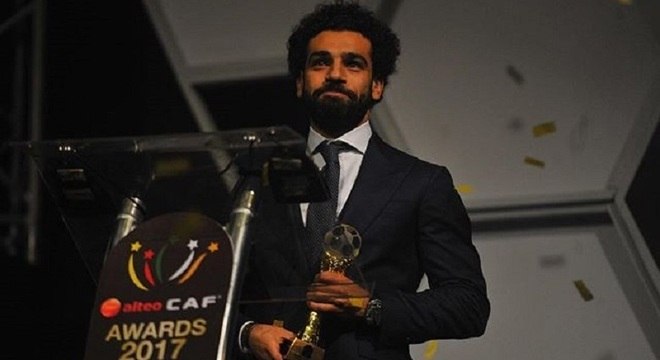 Em janeiro, Salah foi eleito o melhor jogador africano do ano de 2017