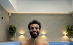 Além disso, Salah também se dedica semanalmente à natação, para fortalecer especialmente a parte superior do corpo