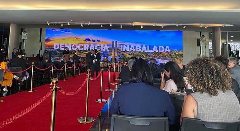 Congresso Nacional faz nesta segunda-feira (8) um evento em alusão aos atos extremistas de 8 de Janeiro, ocorridos em 2023