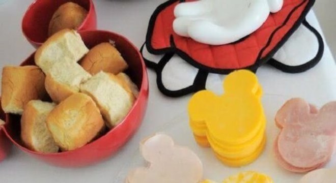 salgados para festa do mickey 
