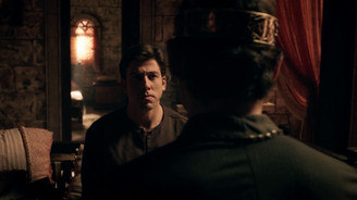 Autora de Reis mostra roteiro com desabafo de Agur em A Sucessão (Reprodução/Record TV)