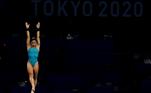 Ingrid Oliveira participa da prova da plataforma de 10 m da Olimpíada de Tóquio