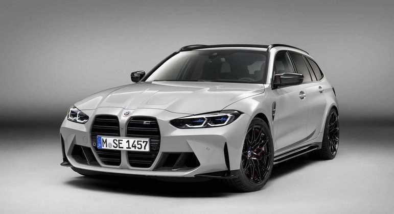 BMW M3 Touring 2023 traz o desenho tradicional da marca