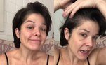 Samara Felippo, de 44 anos, também já falou diversas vezes sobre as cobranças que as mulheres sofrem em relação à aparência. Em 2021, ela comentou o assunto ao publicar um vídeo em casa, sem maquiagem, mostrando o cabelo branco e as unhas sem esmalte. 'Tenho varizes, tenho melasma, tenho sardas, cabelos brancos, celulites, odeio ter a obrigação de fazer a unha, mas gosto quando sinto vontade e faço. Minha sobrancelha não é a 'da moda'', listou, na legenda da gravação. 'Ainda me questiono se estou agradando o masculino ou não. E essa libertação não vem do dia pra noite, é muito difícil, mas ela existe', acrescentou