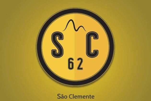 Samba e futebol: a mistura dos escudos da São Clemente e do Borussia Dortmund