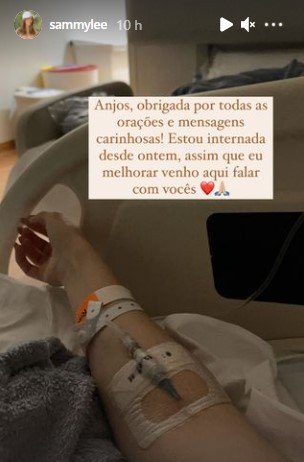 Sammy Lee agradece apoio dos f&atilde;s e promete esclarecer interna&ccedil;&atilde;o  