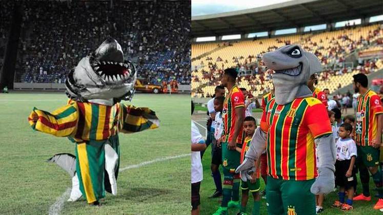 Sampaio Correa - Tubarão: o mascote do time maranhense ganhou uma aparência melhor, mais forte e humanizada, ao contrário da versão anterior. 