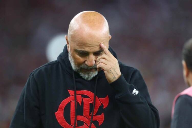 Sampaoli perdeu a autoconfiança. A pressão na Gávea está forte demais. O vexame de ontem foi duro