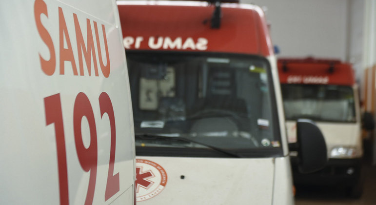 A morte da vítima foi confirmada por uma equipe do Samu