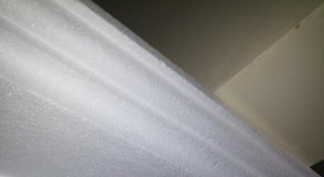 sanca de isopor - moldura de isopor no teto 