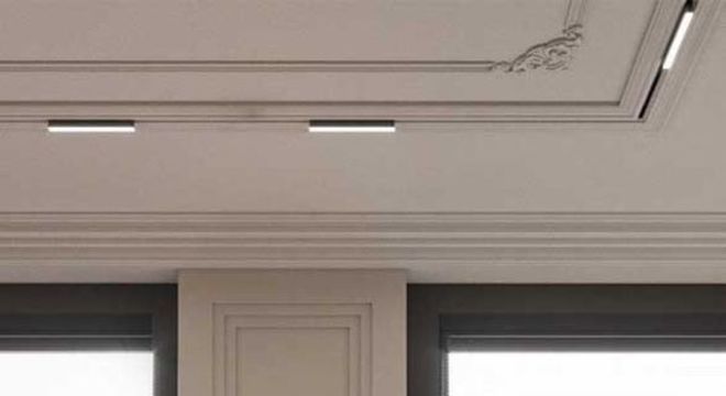 sanca de isopor - sanca decorada 