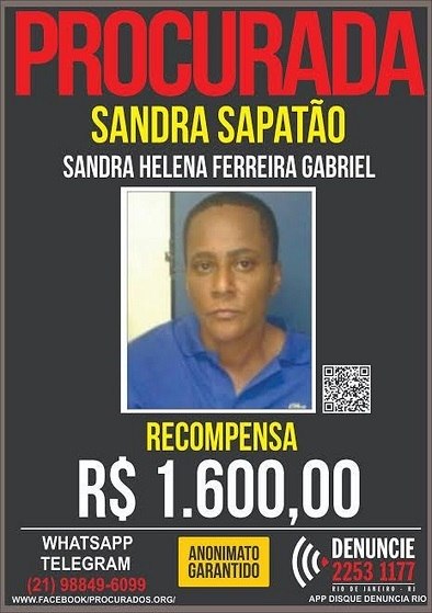 Cartaz com recompensa por informações