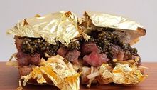 Chef ricaço cria sanduíche de R$ 2 mil com folhas de ouro puro