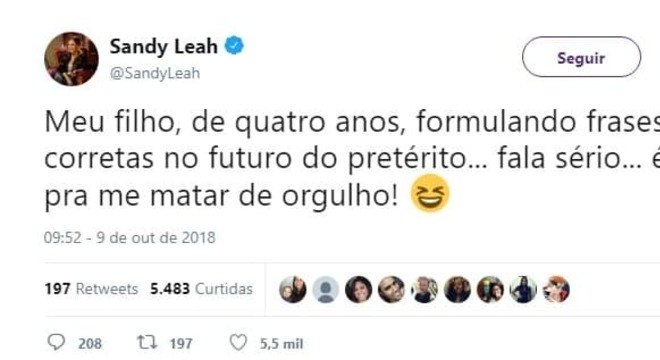 sandy filho portugues