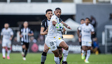 Santos abre 2, mas líder Botafogo busca o empate no fim em jogão pelo Brasileirão 