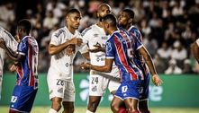 Santos joga mal e empata sem gols com o Bahia pela Copa do Brasil 