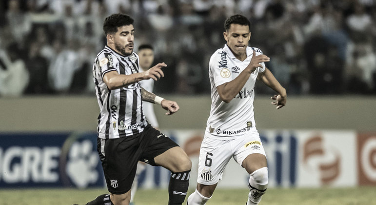 Santos e Ceará se enfrentaram pelo 1º turno do Brasileirão