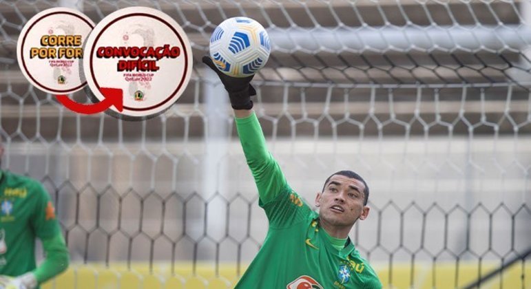 Santos (Flamengo) - CONVOCAÇÃO DIFÍCIL - Medalha de ouro nas Olimpíadas de Tóquio, o arqueiro agrada ao técnico Tite, mas o treinador já deixou claro que não levará um quarto goleiro com a liberação de três vagas extras.