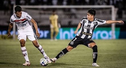 Santos levou a melhor sobre o Botafogo-SP no jogo de ida