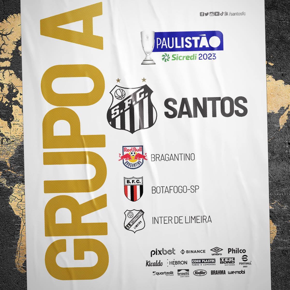Corinthians e Bragantino caem no mesmo grupo do Paulistão; veja chaves -  Gazeta de São Paulo