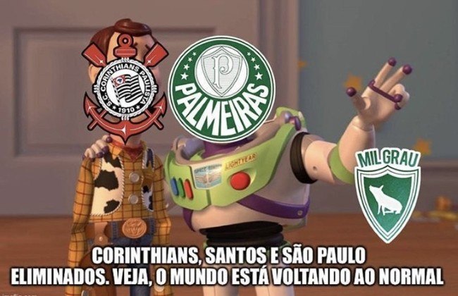 Veja memes da eliminação do Corinthians para São Paulo na Copa do