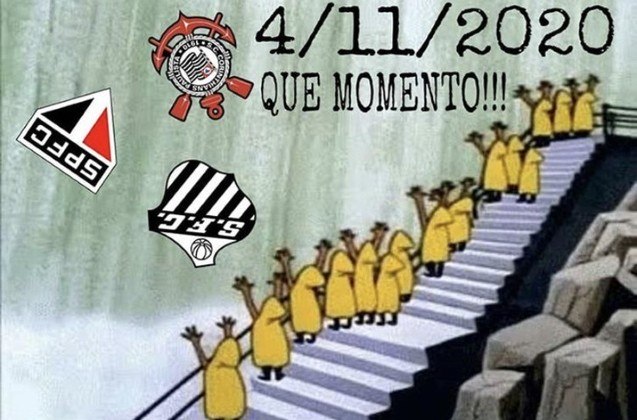 Corinthians, São Paulo e Santos são eliminados e viram memes nas