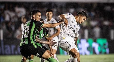 Santos vem de vitória sobre o América-MG no Brasileirão