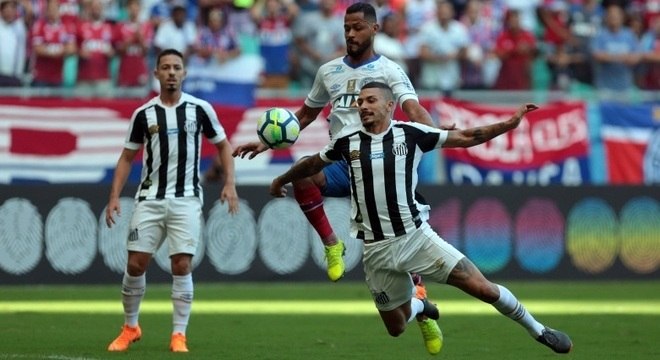Santos e Bahia lutaram bastante, mas placar não saiu do 0 a 0 na Fonte Nova