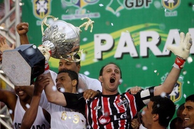 São Paulo (2008) - 75 pontos: o último time do histórico tricampeonato do São Paulo.