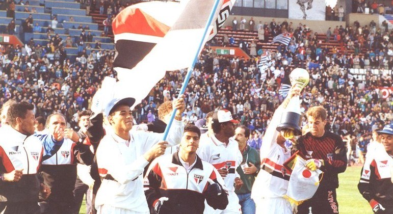 São Paulo comemora título do Mundial de 1992