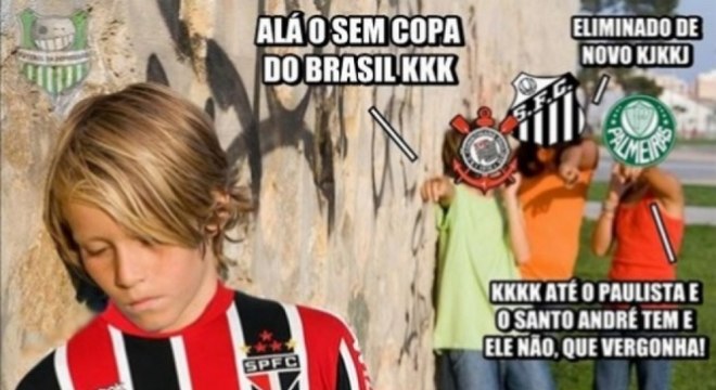 Veja memes da classificação do São Paulo à final da Copa do Brasil