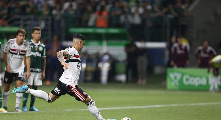 São Paulo: eliminou o Palmeiras nas oitavas de final