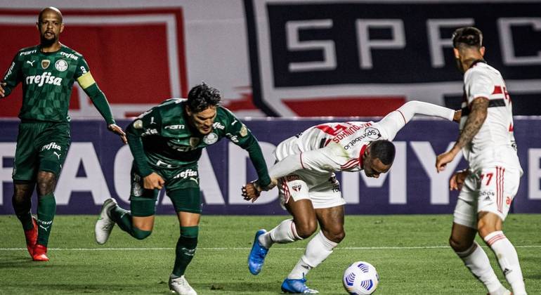 Sao Paulo Sofre Com Var E Empata Com O Palmeiras No Brasileiro Esportes R7 Futebol