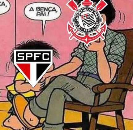 São Paulo sofre com os memes após derrota por 2 a 1 para o Corinthians no Morumbi